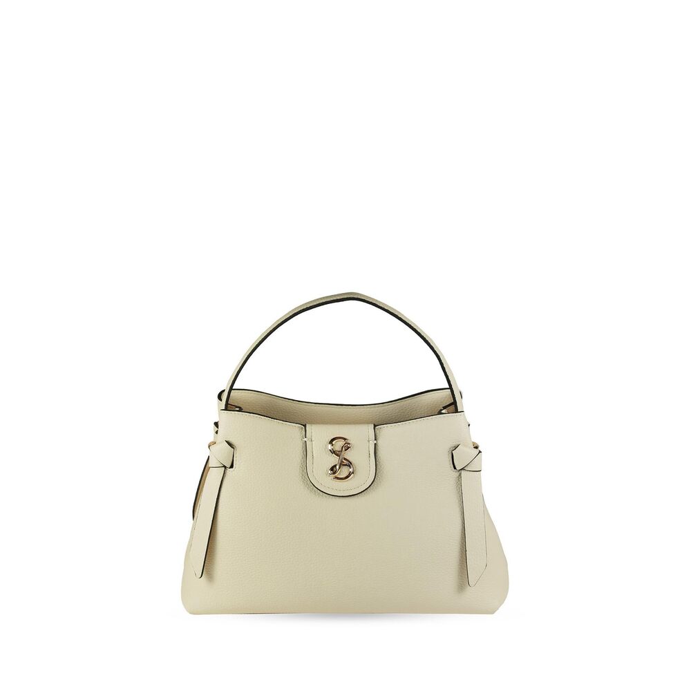 4622 Sam And Libby Reyes Double Knot Satchel - Ivory